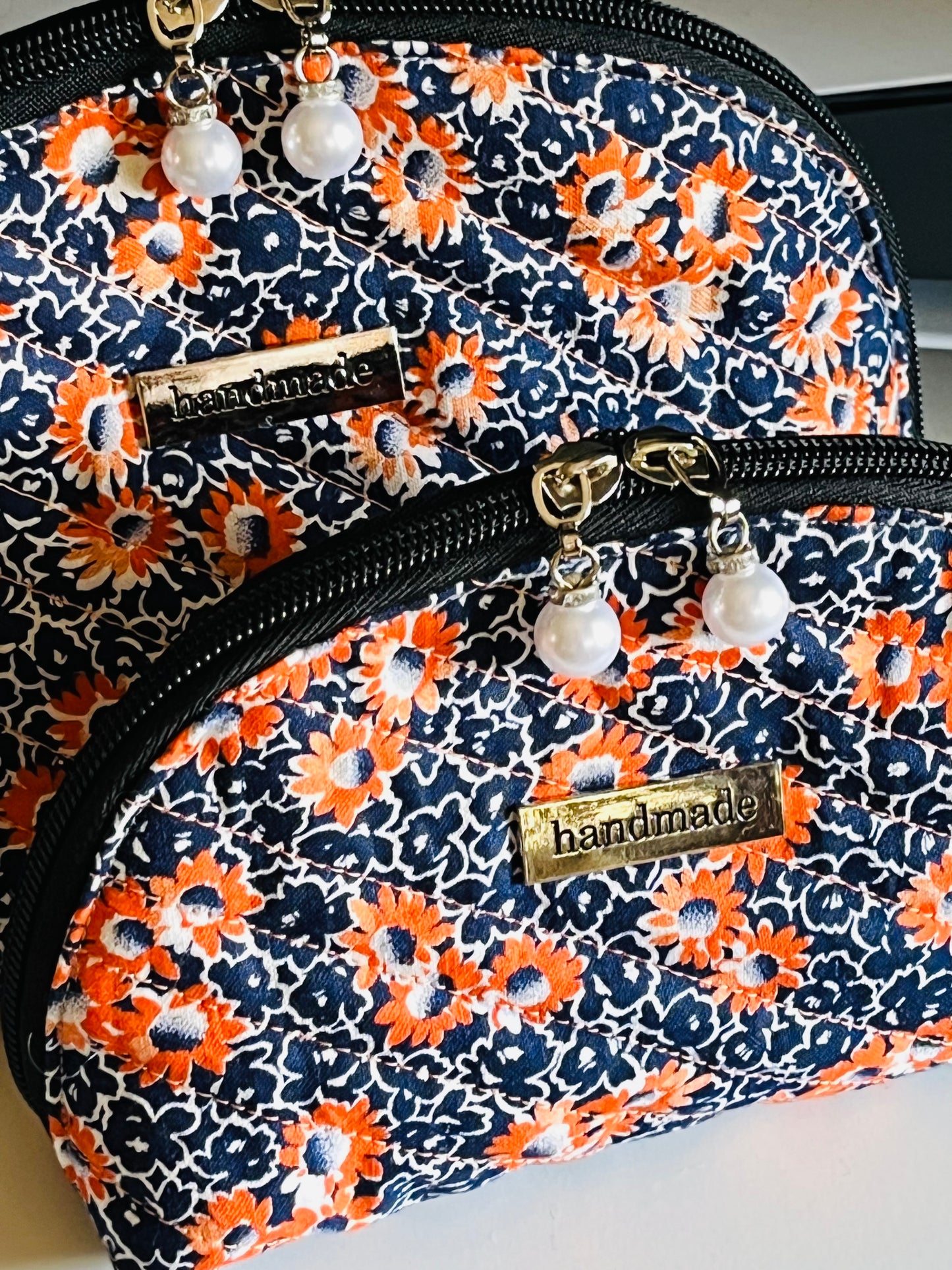 Retro Blomster Sminkepung