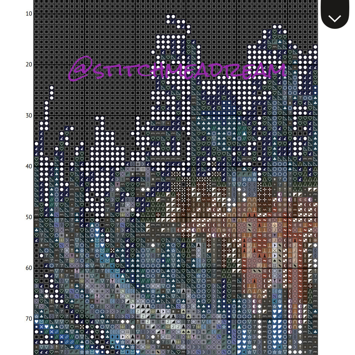 City lady in blue - Fantasy